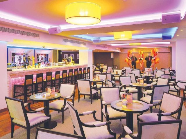 Alexander The Great Beach Hotel bar